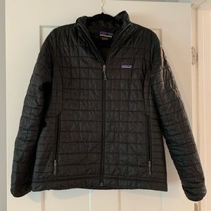 Patagonia Women’s Nano Puff Jacket - Black, Size Large